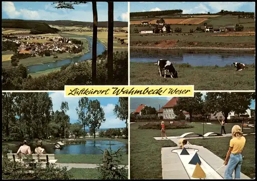 Ansichtskarte Wahmbeck (Bodenfelde) Mehrbildkarte mit 4 Ortsansichten 1979