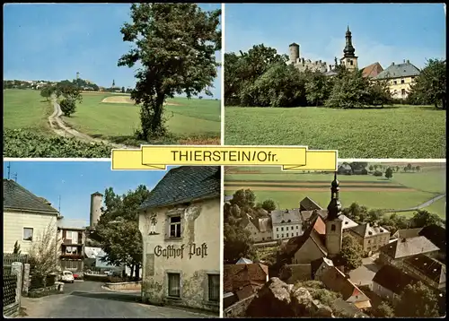 Thierstein (Fichtelgebirge) Mehrbildkarte Ortsansichten Fichtelgebirge) 1970