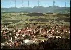 Lindenberg (Allgäu) Panorama-Ansicht auf Ort, Allgäu Alpen Fernansicht 1975