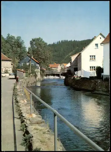Ansichtskarte Steinwiesen Ortsansicht 1970