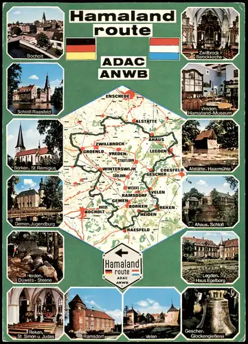 Ahaus Hamaland Route - Schlösser und Denkmäler entlang der Route 1990