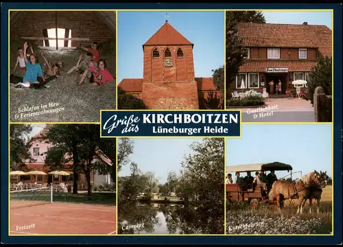 Kirchboitzen-Walsrode Mehrbild-AK  Ferienwohnungen, Hotel Kutschfahrt uvm. 2000