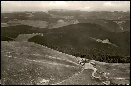 Ansichtskarte Aitern Luftbild Hotel-Gasthof Belchen-Multen 1964