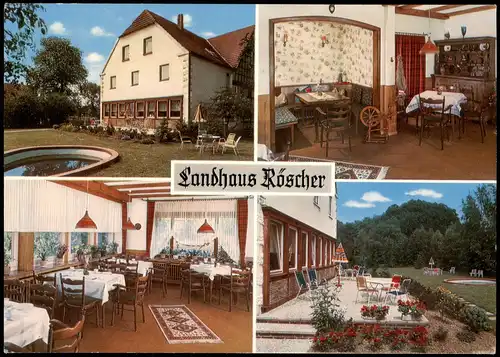 Bad Holzhausen-Preußisch Oldendorf Landhaus Röscher Bauernhof Pension MB 1972