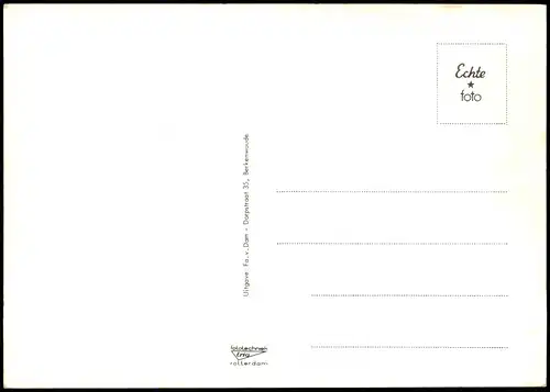 Postkaart Berkenwoude Kerkweg 1963