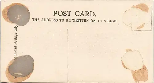 Postcard Schottland Inversnaid Hotel and Falls, Loch Lomond 1912