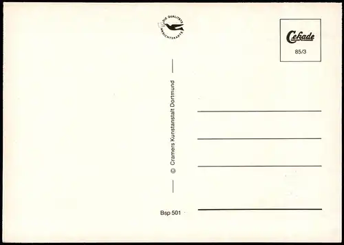 Bispingen Mehrbildkarte mit Schafstall, Kirche, Brunau-See, Lesehalle 1985