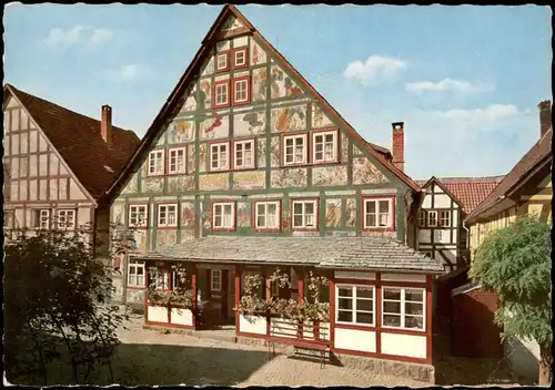 Schwalenberg-Schieder-  Malerstädtchen AK mit Gasthof Künstlerklause 1967