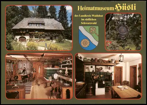Ansichtskarte Rothaus-Grafenhausen Mehrbildkarte Heimatmuseum Hüsli 1992