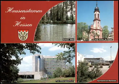 Ansichtskarte Heusenstamm Mehrbildkarte 1990/1992