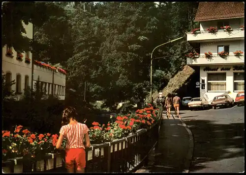 Ansichtskarte Bad Berneck im Fichtelgebirge Partie an der Oelschnitz 1975