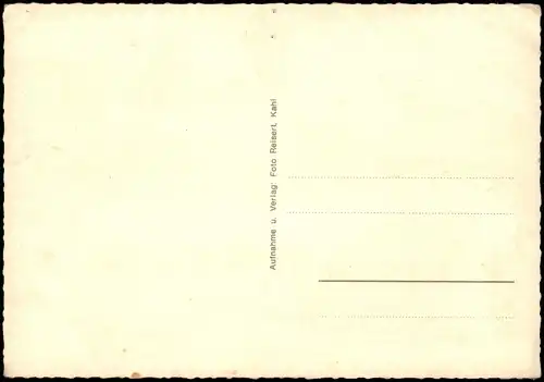Ansichtskarte Kahl am Main Mehrbildkarte mit 4 Ortsansichten 1965
