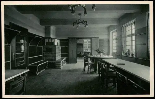 Bad Godesberg-Bonn Landeshauptmann Horion-Haus, Gastraum Jugendherberge 1934