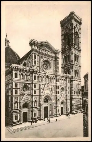 Cartoline Florenz Firenze Facciata della Cattedrale 1928