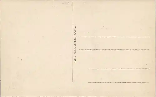 Ansichtskarte Mohorn-Wilsdruff Grund Klein-Tirol, Stadtpartie 1913