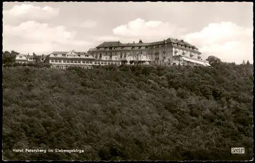 Ansichtskarte Königswinter Hotel Petersberg im Siebengebirge 1964