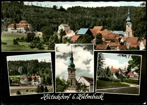 Hutschdorf-Thurnau Mehrbild-AK Ortsansichten Hutschdorf b. Kulmbach 1974