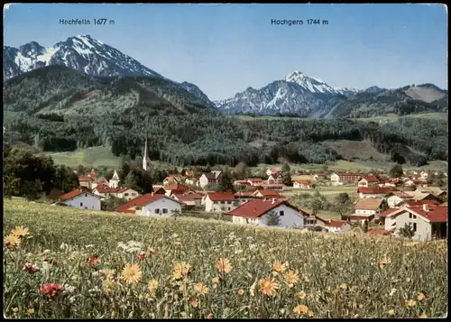 Ansichtskarte .Bayern Bergen Chiemgau, Bayerische Alpen 1990