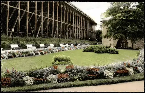 Ansichtskarte Bad Orb Kurgarten, Colorfotokarte 1961
