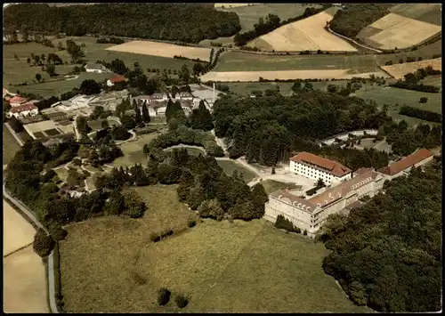 Ansichtskarte Bad Hermannsborn-Bad Driburg Luftbild Luftaufnahme 1974