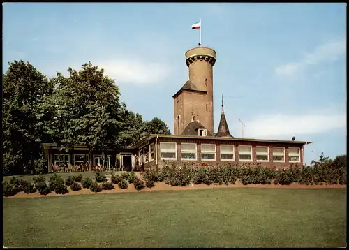 Lütjenburg Lüttenborg Partie am Café Restaurant BISMARCKTURM 1970