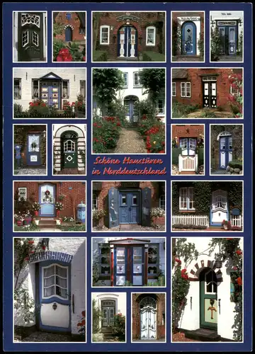 Ansichtskarte  Schöne Türen in Norddeutschland 2010