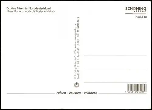 Ansichtskarte  Schöne Türen in Norddeutschland 2010