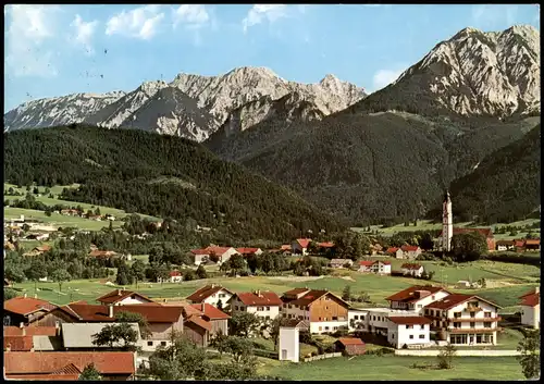 Ansichtskarte Pfronten (Allgäu) Panorama-Ansicht mit Bergblick 1977