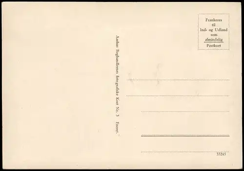 Postcard Aarhus Ortsansicht AARHUS "Den gamle By" 1950