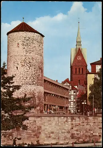 Ansichtskarte Hannover Beguinenturm und Marktkirche 1976