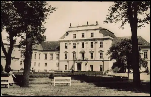 Ansichtskarte Oranienburg Schloß 1964  gel. Landpoststempel