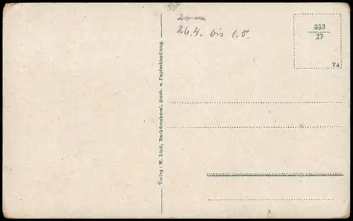 Ansichtskarte Villingen-Schwenningen Bürenstraße 1915