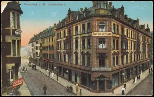Ansichtskarte Frankfurt am Main Stoltzestraße 1913