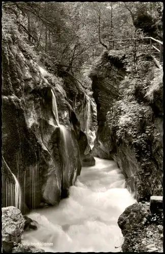 Ansichtskarte Berchtesgaden Wimbachklamm Umland-Ansicht 1960