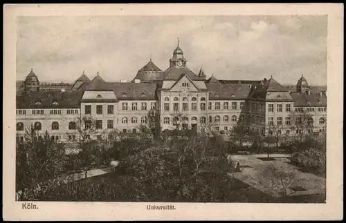 Ansichtskarte Köln Universität 1922
