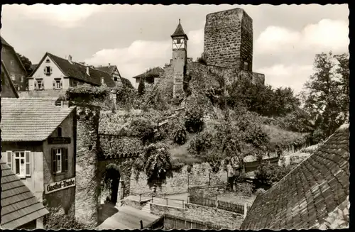 Ansichtskarte Bad Wimpfen Partie am Unteren Stadttor 1960
