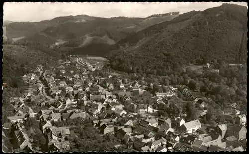 Ansichtskarte Bad Lauterberg im Harz Panorama-Ansicht Gesamtansicht Harz 1961