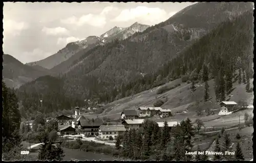 Ansichtskarte Thiersee Landl bei Thiersee Tirol Umland-Ansicht 1960