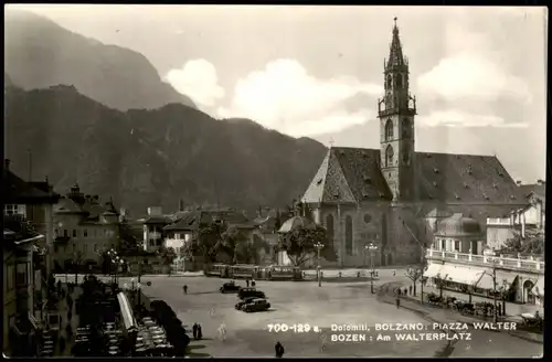 Cartoline Bozen Bolzano PIAZZA WALTER Am WALTERPLATZ 1940
