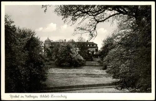 Ansichtskarte Brakel Schloss Hinnenburg 1955