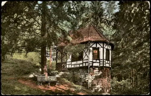 Pfalzgrafenweiler Ortsansicht Nördlinger Hütte Schwarzwald 1960
