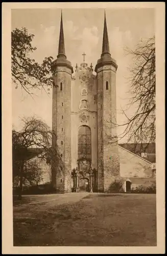 Postcard Oliva-Danzig Oliva Gdańsk/Gduńsk Klosterkirche 1922