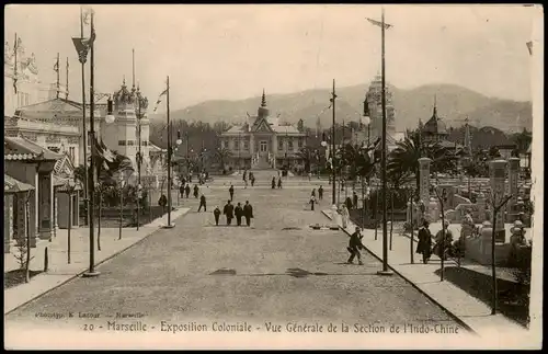 Marseille Kolonialaustellung - Expositon Coloniale (Marseille) Indo Chine 1922