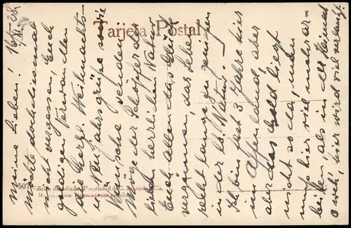 Postcard Buenos Aires Palermo el Lago 1932