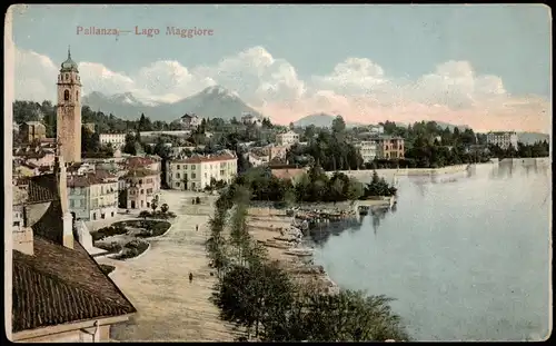 Cartoline Pallanza-Verbania Lago Maggiore 1915