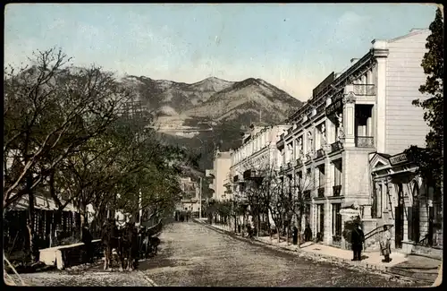 Postcard Jalta Ялта / Yalta Rue de Boulevard 1912