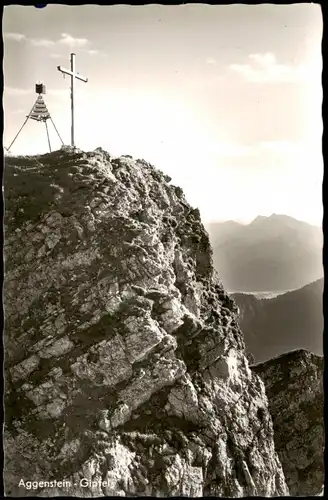 Ansichtskarte Aggenstein Aggenstein - Gipfel 1928 m 1960
