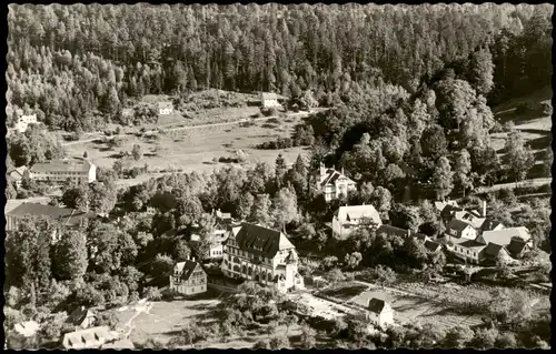 Ansichtskarte Bad Liebenzell Blick von der Burg 1960