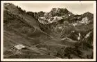 Bad Hindelang Umlandansicht Zipfelsalpe m. Daumen, Allgäuer Alpen 1953