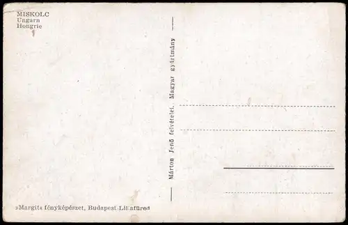 Postcard Miskolc Miskolc (Miškovec/Miszkolc) Látkép az Avasról 1932